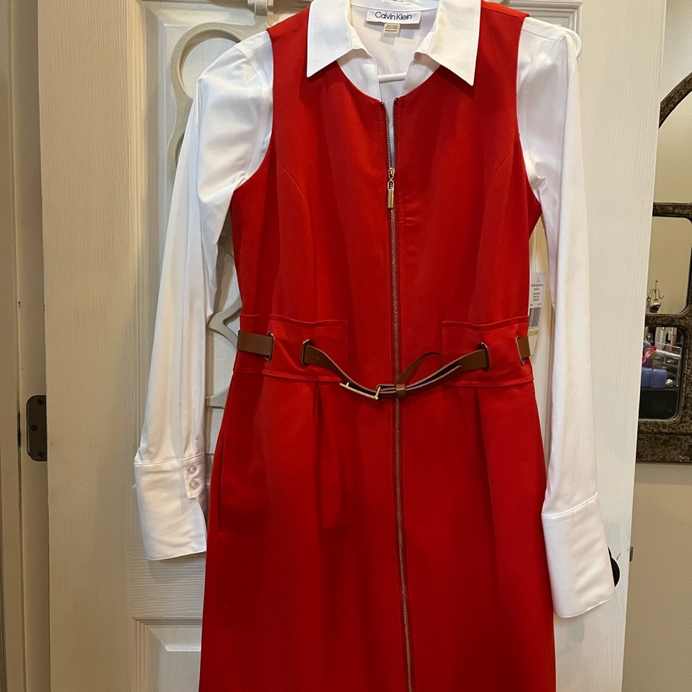 NWT! Sherango Dress/Jumper with Belt